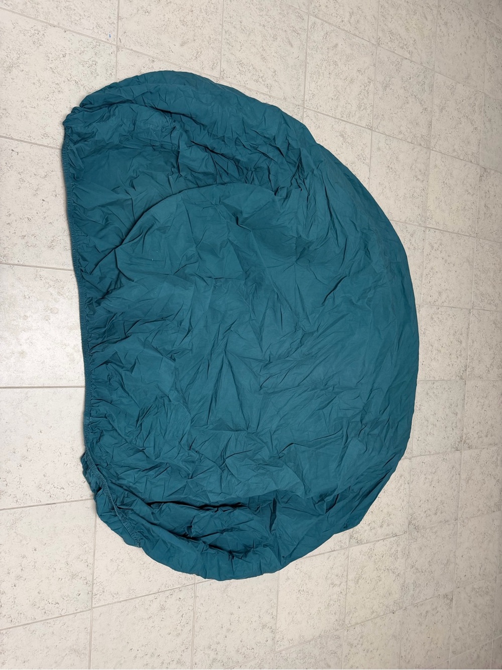 Teal full Fitted Sheet - Deep Teal Cotton Blend